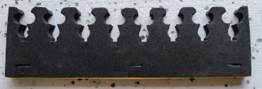 Waffenhalter aus Schaumstoff für 8 Waffen, Breite 425 mm