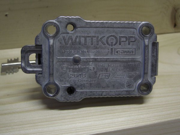 cawi Wittkopp Optima 2648 mit 6 Schlüssel